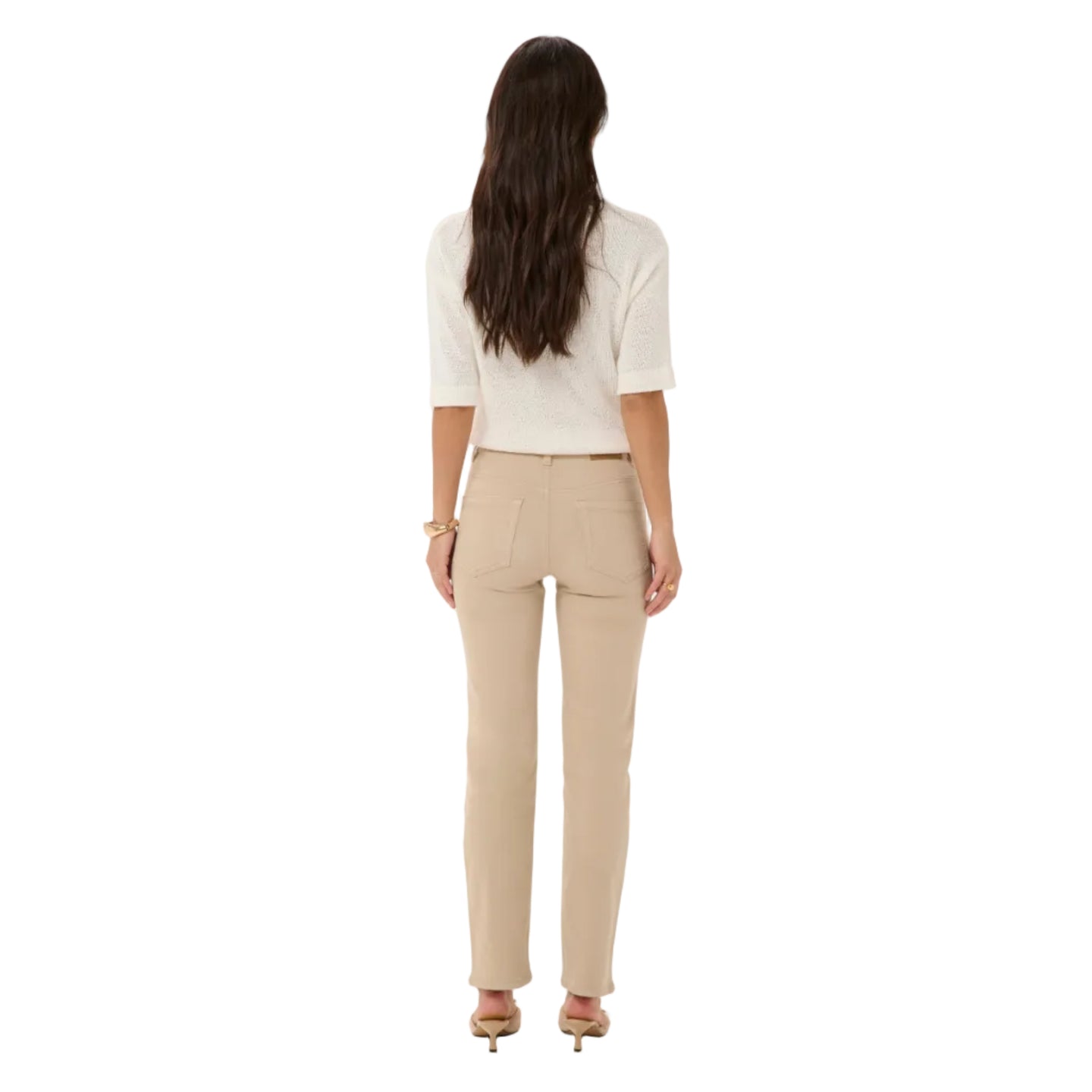 Kaffe Womens KAmaris Regular Fit Jeans Feather Gray