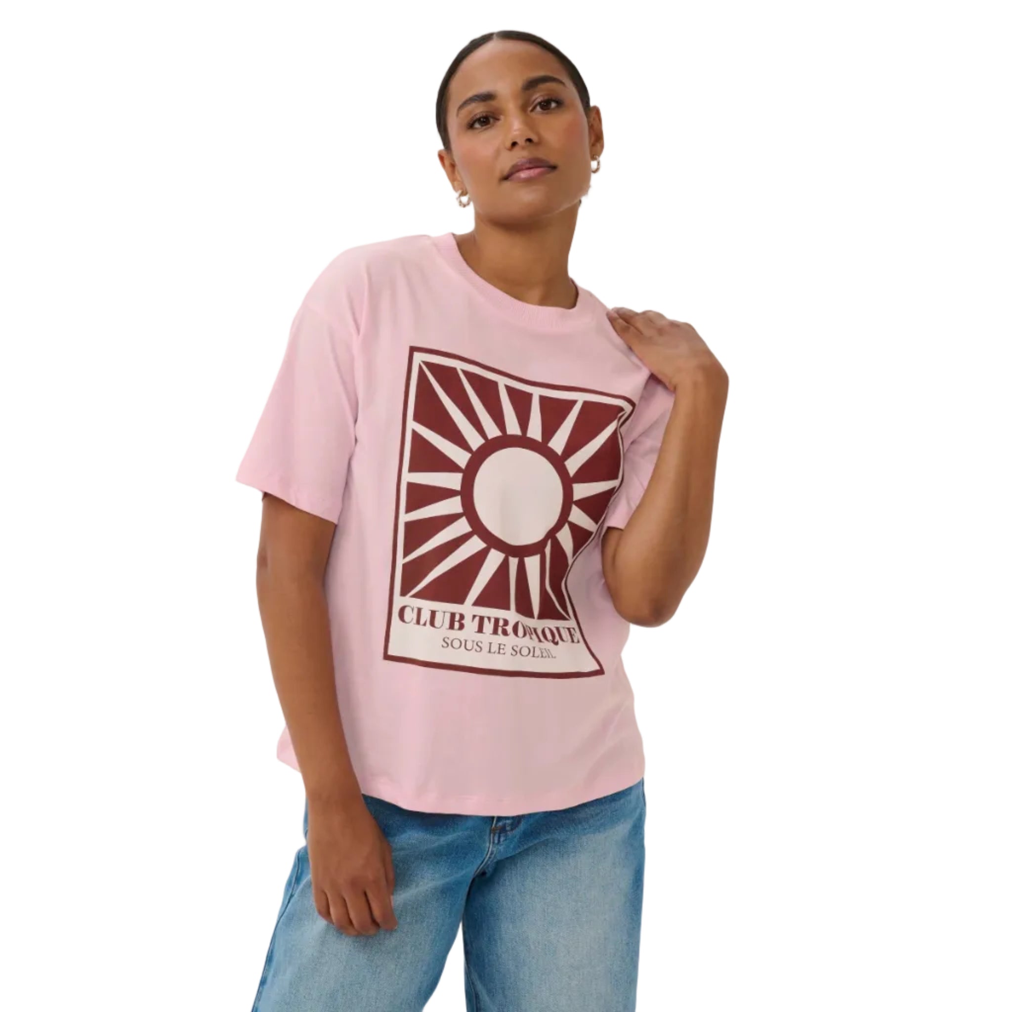 Kaffe Womens KAkelly T-Shirt Ballerina