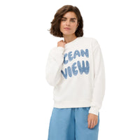 Kaffe Womens KAlili Sweatshirt Chalk