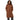 Kaffe Nikalui women's friar brown long padded coat