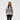 Kaffe Limone women's grey and black striped knitted jumper