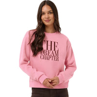 Kaffe Womens Sweatshirt KAgisele Wild Rose