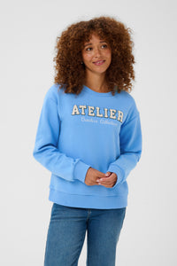 Kaffe Womens Sweatshirt KAgisele Provence