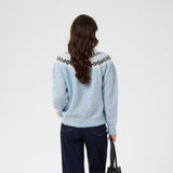 Kaffe Womens Jumper KAberta Blue Melange