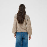 Kaffe Womens Jumper KAgerda Brown Melange