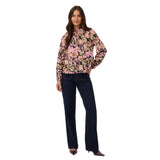 Kaffe Womens Blouse Patrice Pink Flower Print