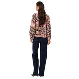 Kaffe Womens Blouse Patrice Pink Flower Print