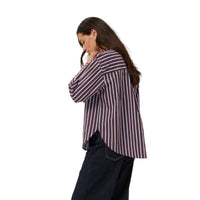Kaffe Womens Shirt KAGavina Fudge/Chalk/Provance
