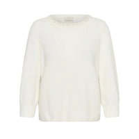 Kaffe Womens Pullover Selly Chalk