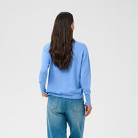 Kaffe Womens Pullover Blue Fog 10512364 Provence
