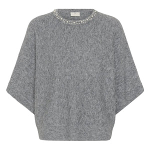 Kaffe Womens Jumper KABetty Grey Melange