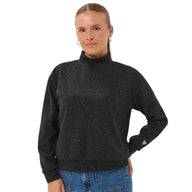 Kaffe Womens Jumper KALeslie Dark Grey Melange/Whisper White