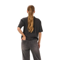 Kaffe Womens T-Shirt KALeslie Dark Grey Melange