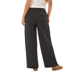 Kaffe Womens Trousers KAleslie Dark Grey Melange