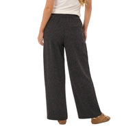 Kaffe Womens Trousers KAleslie Dark Grey Melange