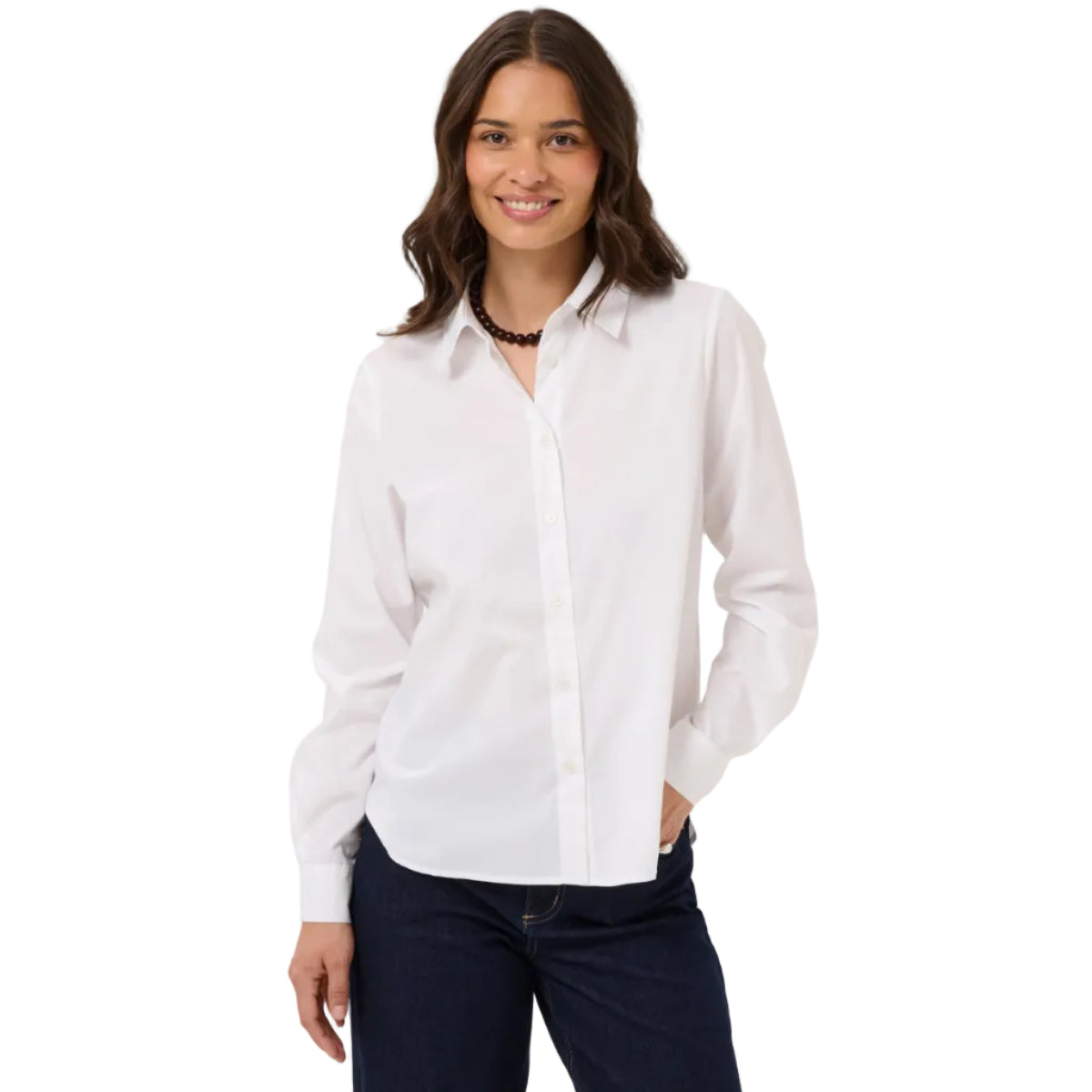 Kaffe Georgia women's optical white shirt
