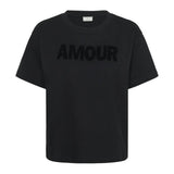 Kaffe Womens T-Shirt KASis Black
