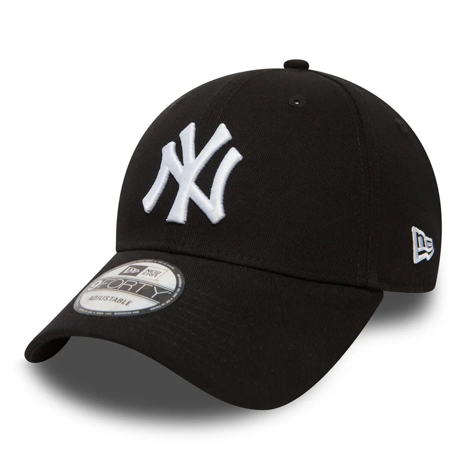 New Era 9 Forty Adjustable Cap Black/White