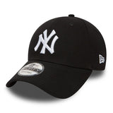 New Era 9 Forty Adjustable Cap Black/White