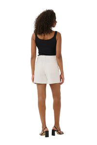 Kaffe Womens KAkarla Twill Shorts Chalk