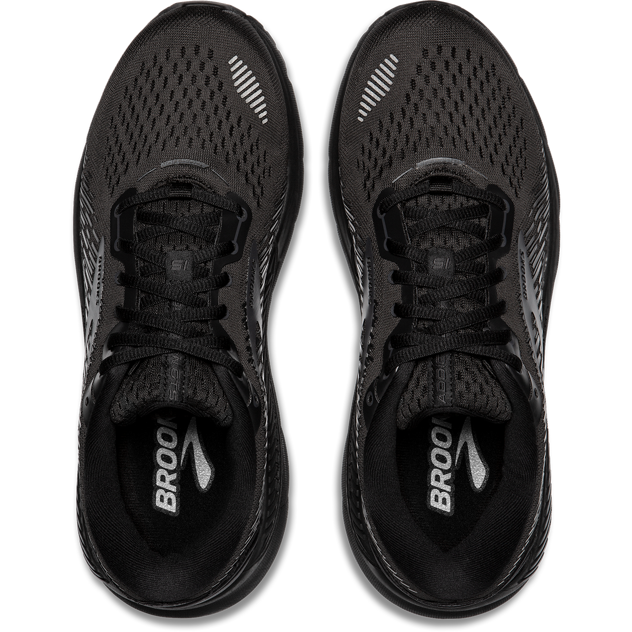 Brooks men's black trainer