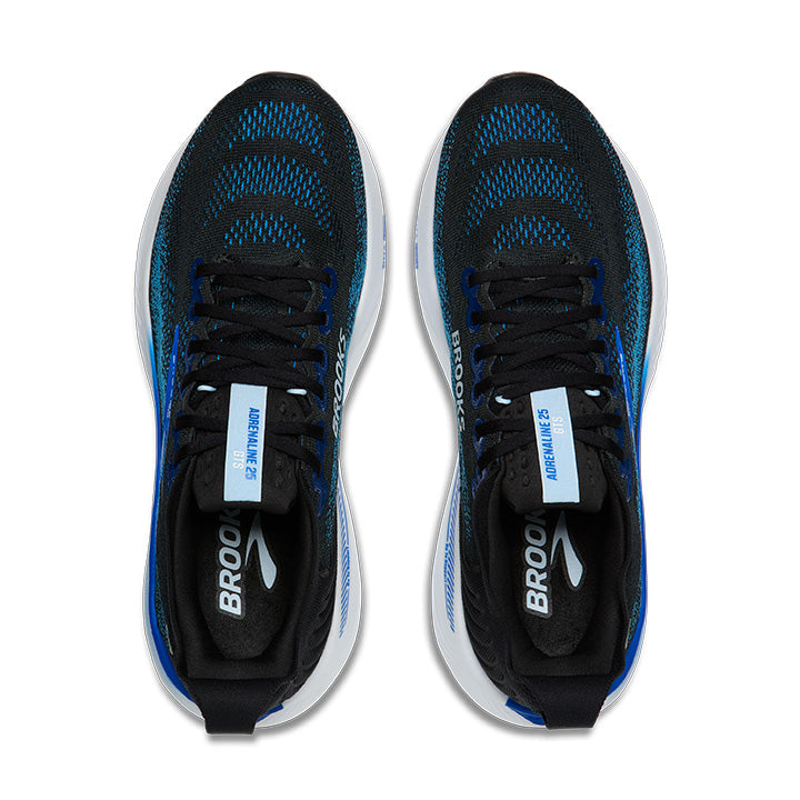 Brooks Mens Trainer Adrenaline GTS 25 Black/Blue/Nantucket Breeze