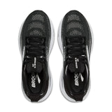 Brooks men's black and grey mesh trainer