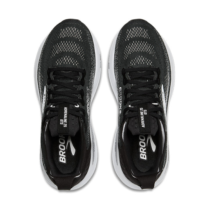 Brooks men's black and grey mesh trainer