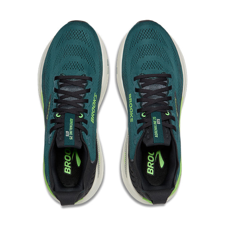Brooks men's green mesh trainer