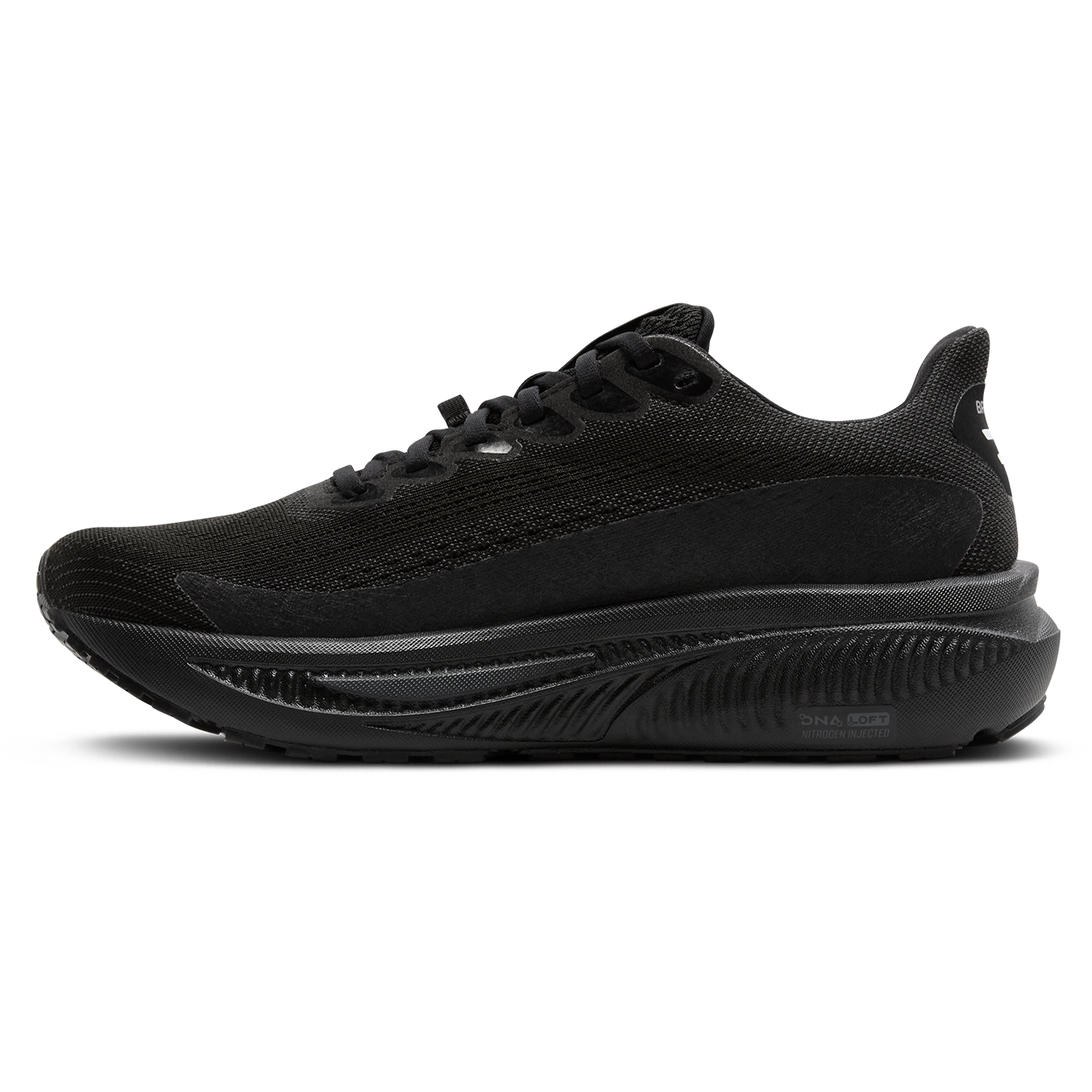 Brooks Mens Trainer Ghost 17 GTX Black/Black/Ebony