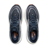 Brooks Mens Trainer Ghost 18 Navy Blazer/Red Earth/Blue