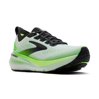 Brooks Mens Trainer Glycerin GTS 23 White/Phantom/Green Gecko