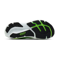 Brooks Mens Trainer Glycerin GTS 23 White/Phantom/Green Gecko