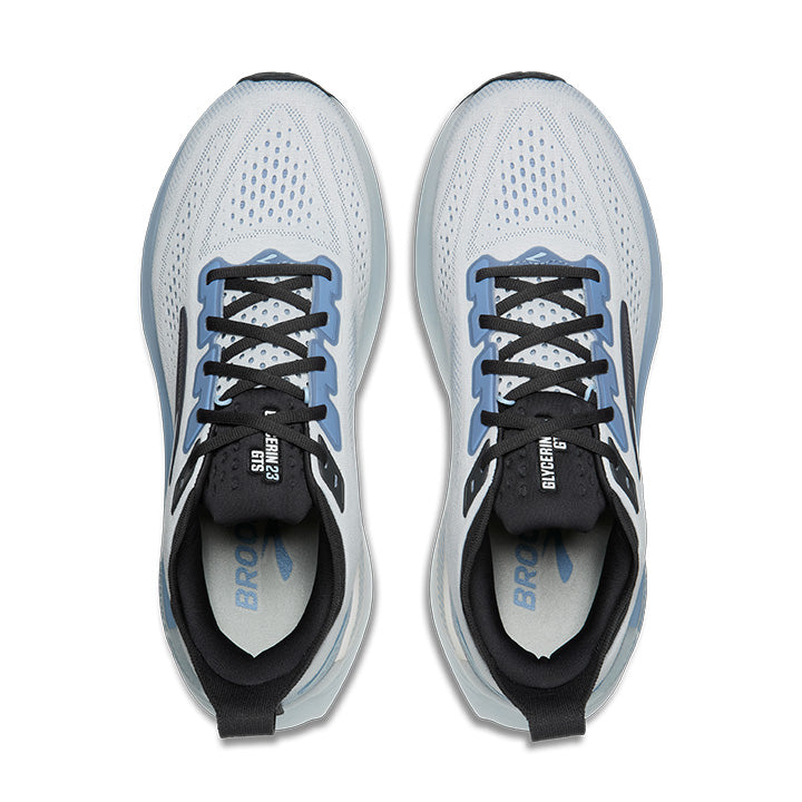 Brooks men's white mesh trainer