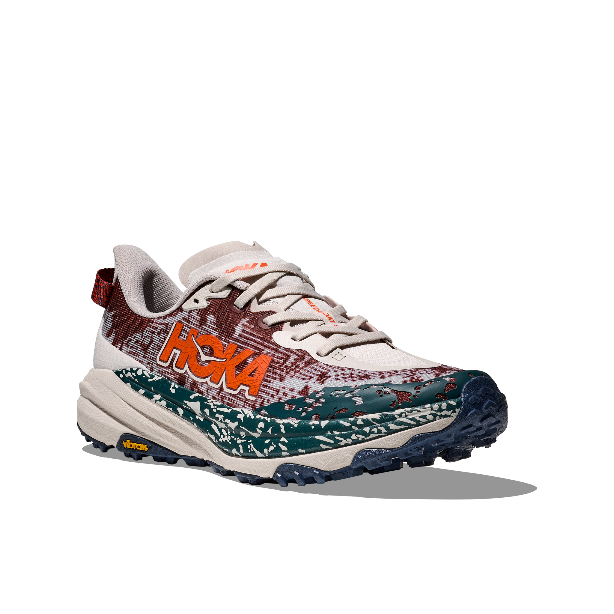 Hoka Mens Trainer Speedgoat 6 Putty/Blue Twilight
