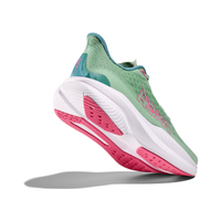 Hoka Womens Trainer Mach 6 Jadeite/Alpine Blue