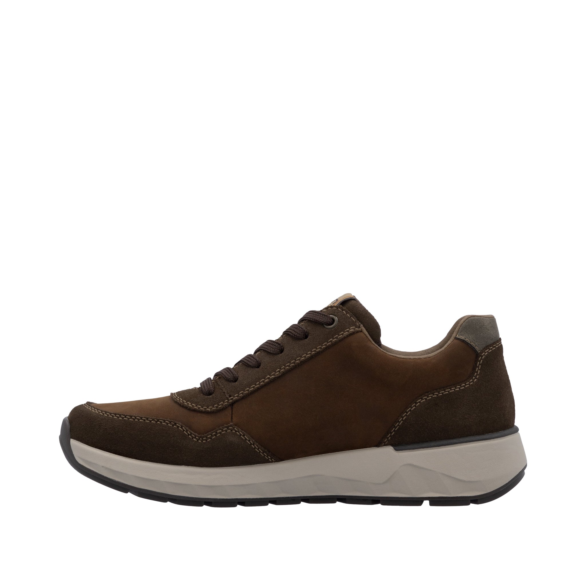 Rieker men's leather lace-up trainer