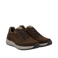 Rieker men's leather lace-up trainer