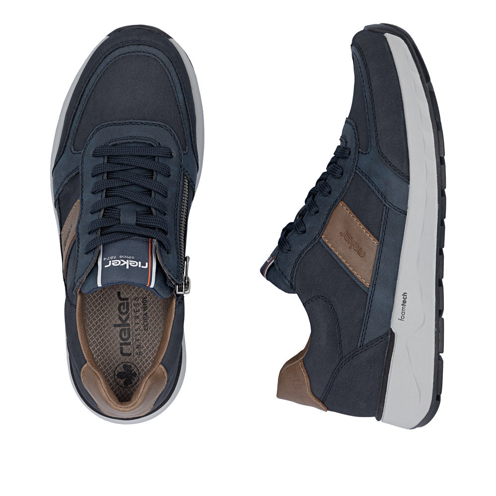 Rieker Mens Trainer 11505-14 Blue