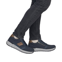 Rieker Mens Trainer 11505-14 Blue