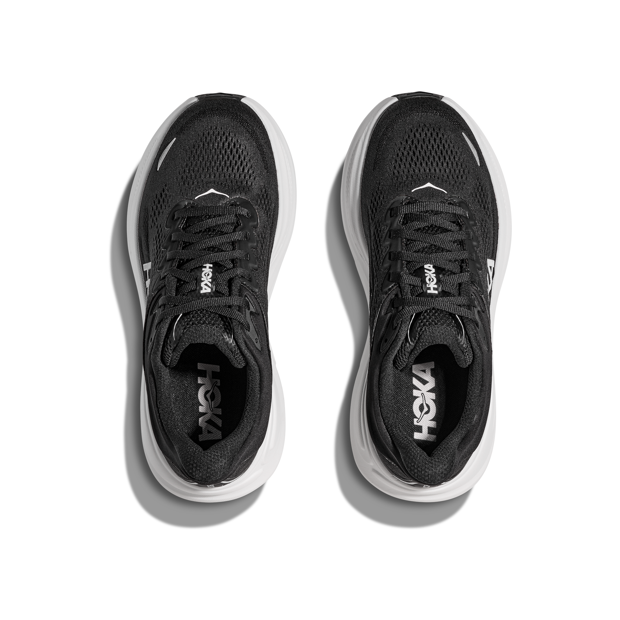 Hoka Womens Trainer Bondi 9 Black/White