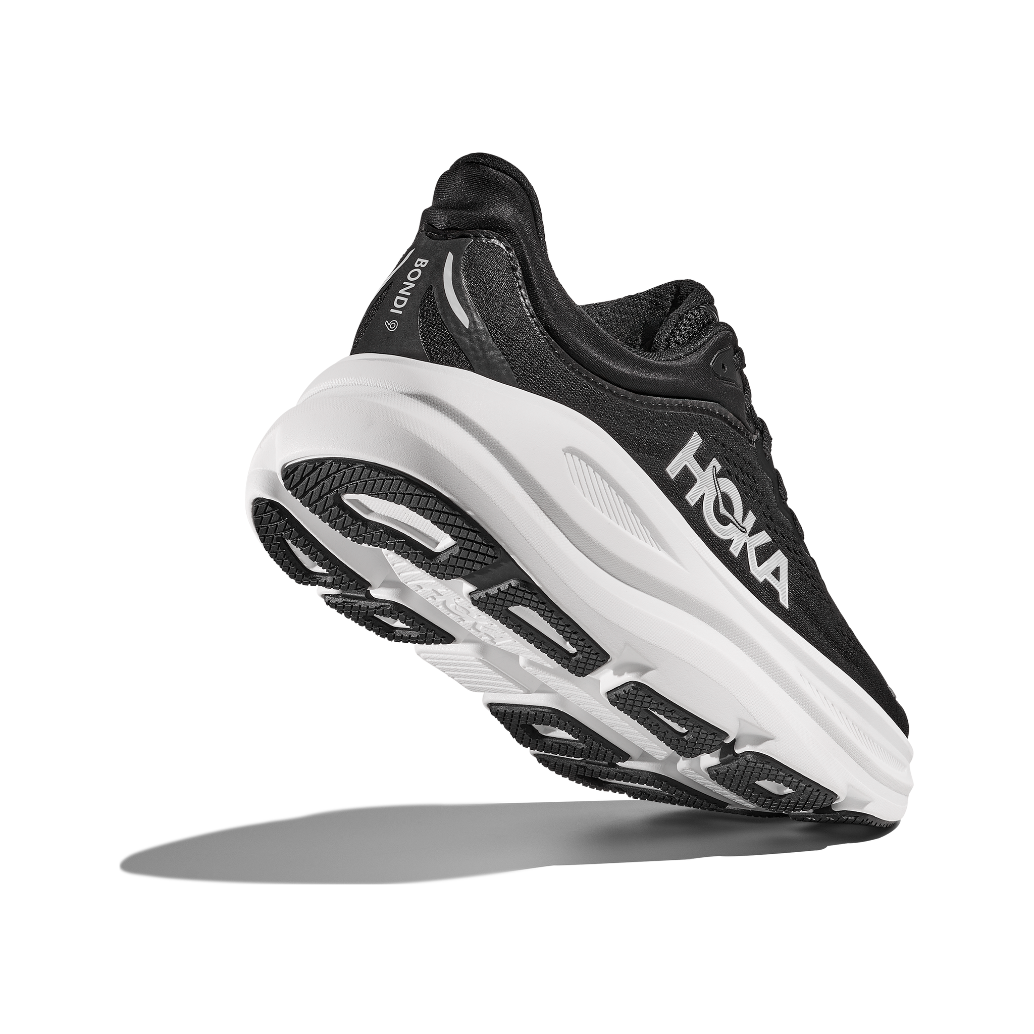 Hoka Womens Trainer Bondi 9 Black/White