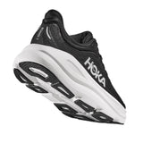 Hoka women's black and white mesh trainer