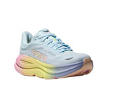 Hoka Womens Trainer Bondi 9 Glimmering Blue/Overcast
