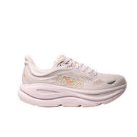 Hoka Womens Trainer Bondi 9 Lilac Cream/Tangerine Glow