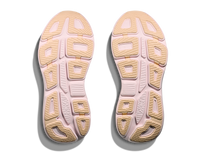 Hoka Womens Trainer Bondi 9 Lilac Cream/Tangerine Glow