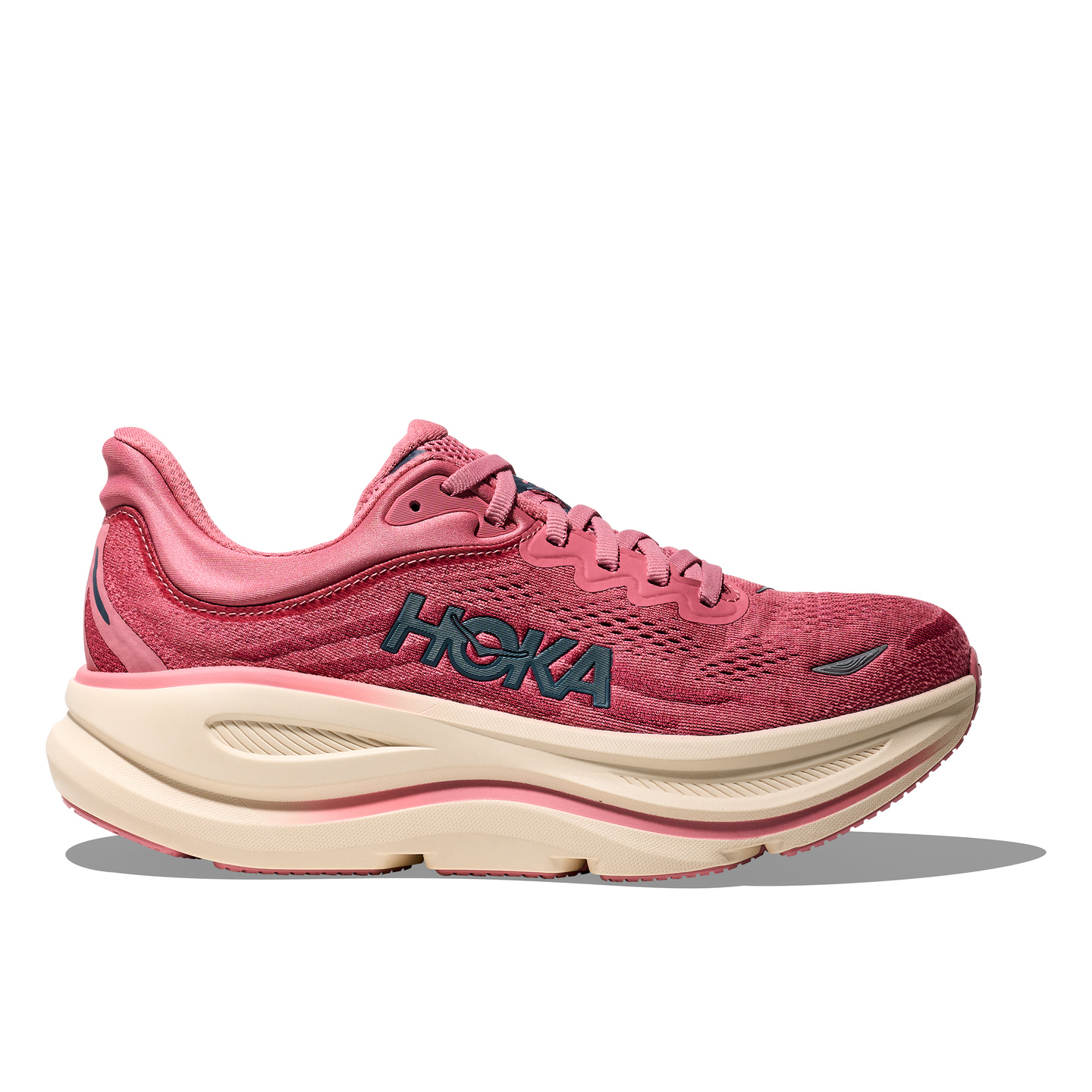 Hoka Womens Bondi 9 Trainer Lingonberry/Cranberry