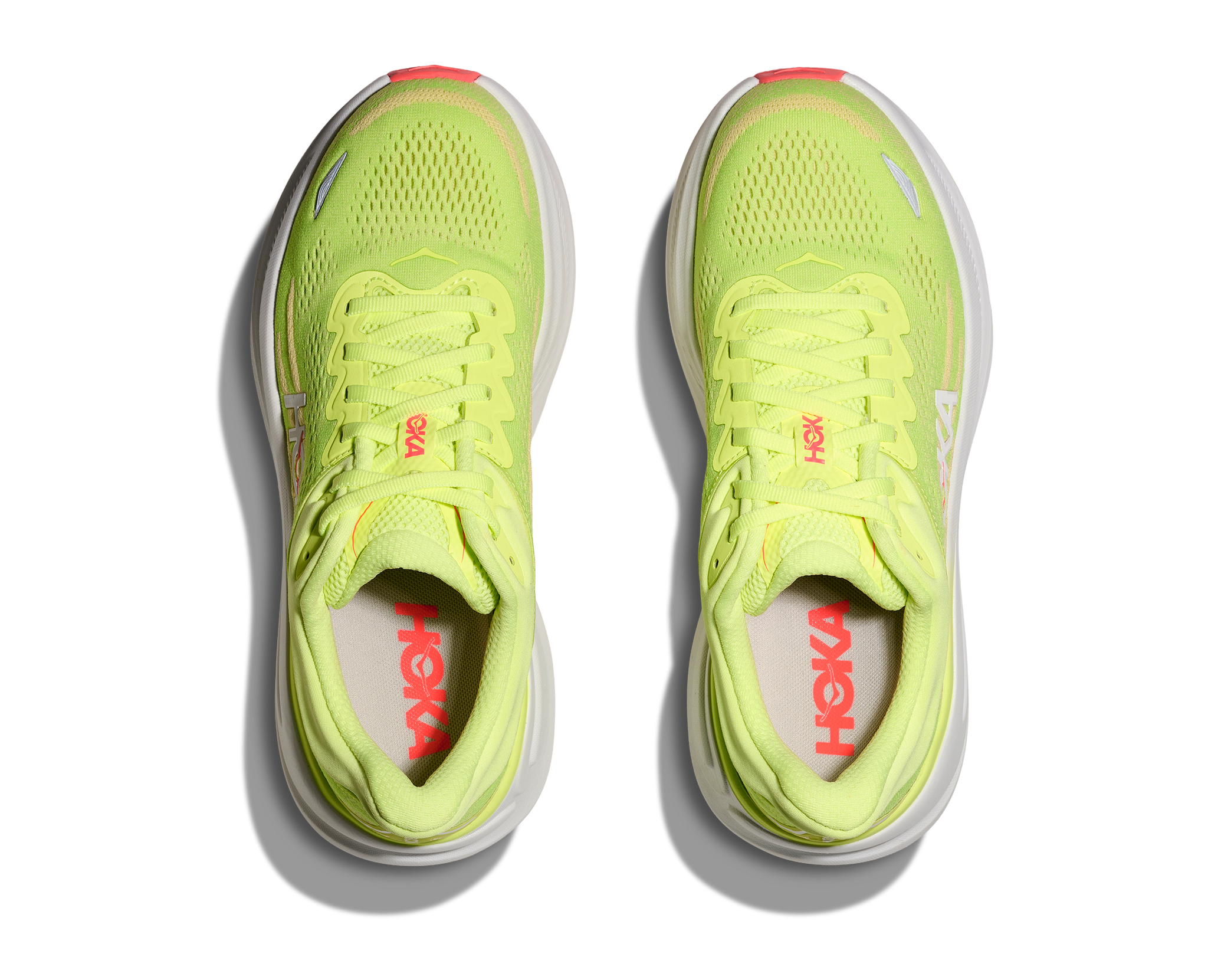 Hoka Womens Trainer Bondi 9 Neon Yuzu/Sunlight