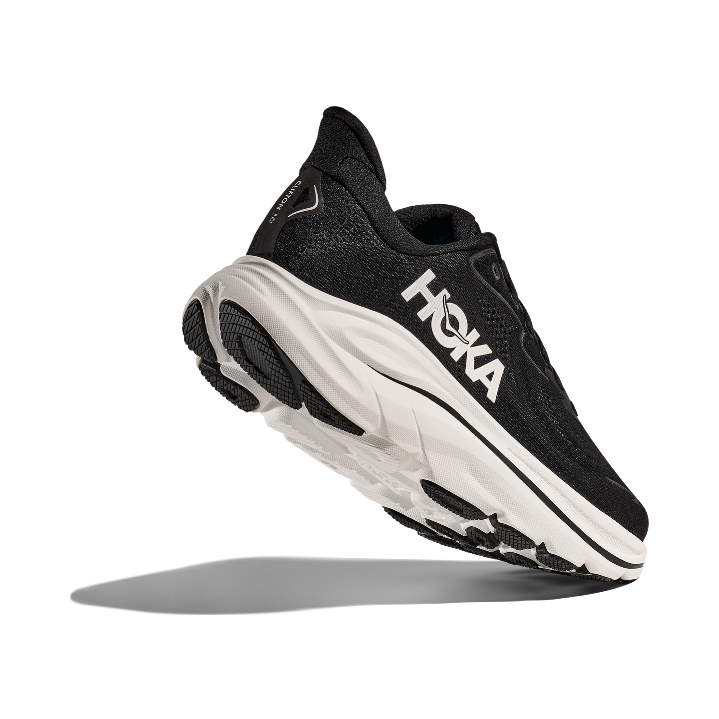Hoka Womens Trainer Clifton 10 Black/White