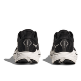 Hoka women's black and white mesh trainer